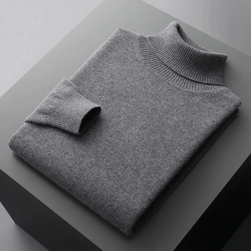 Cozy Crew Neck Men's Sweater - OutfitLondon