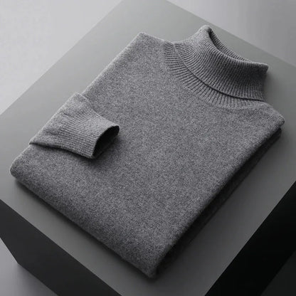 Textured Crew Neck Sweater Men