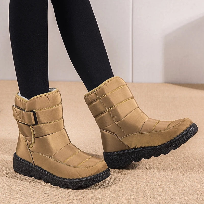 Warm Waterproof Snow Boots for Women