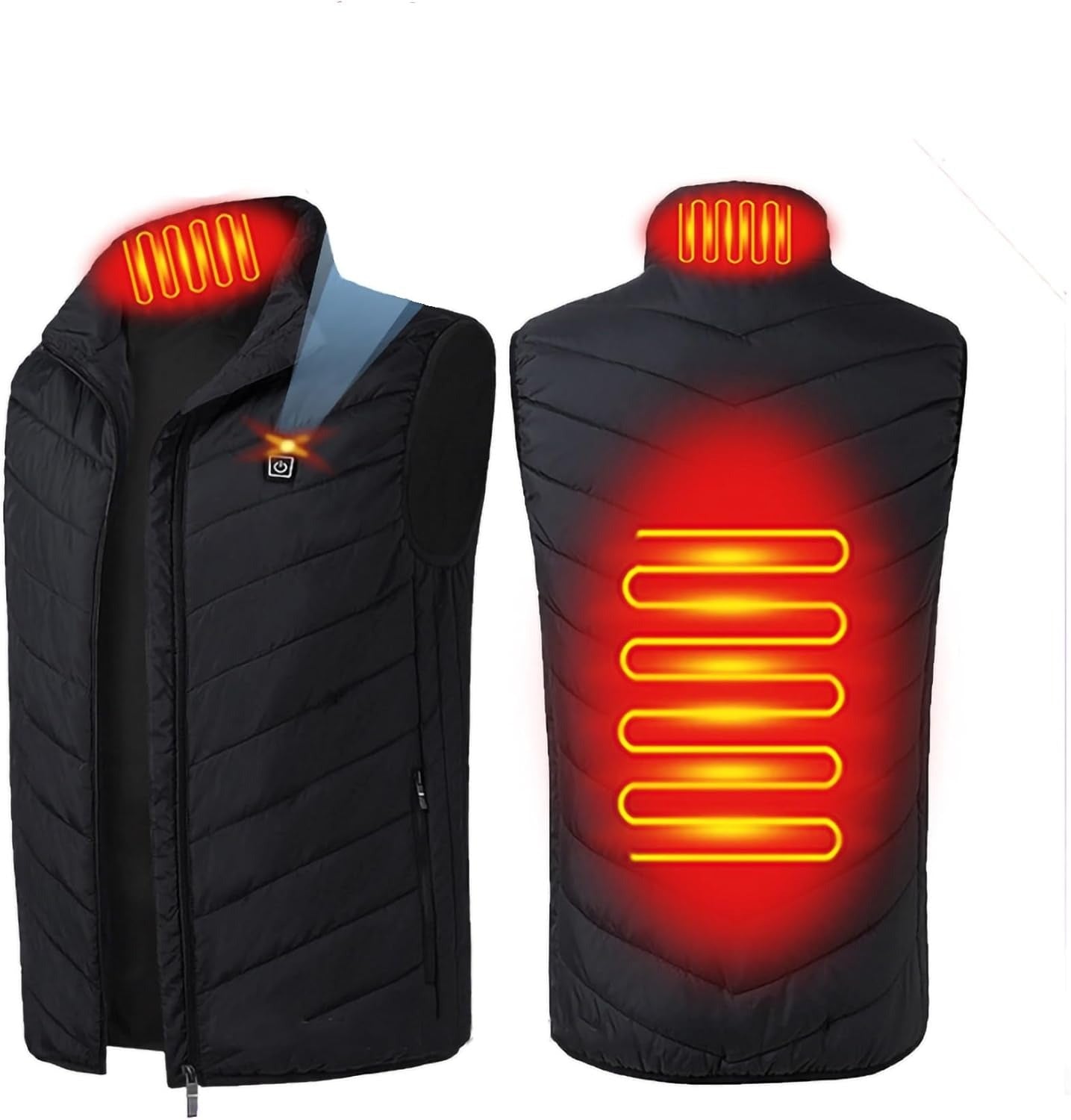 Warm Women's Heated Vest with Multiple Heat Settings - OutfitLondon