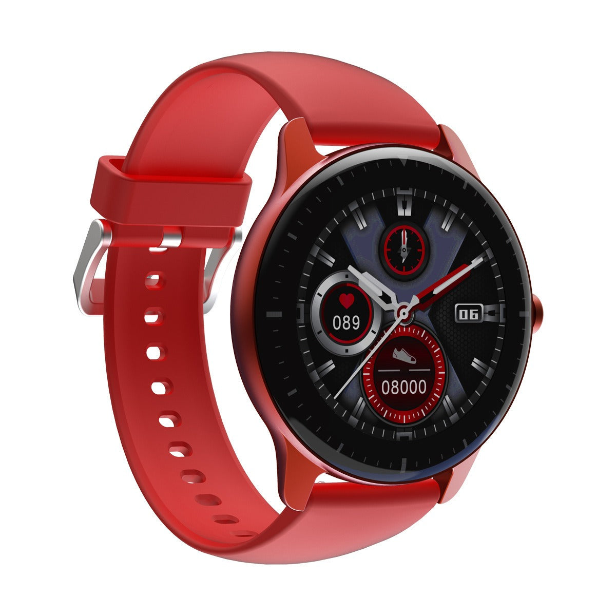 Slim Women's Fitness Watch with Heart Rate Monitor