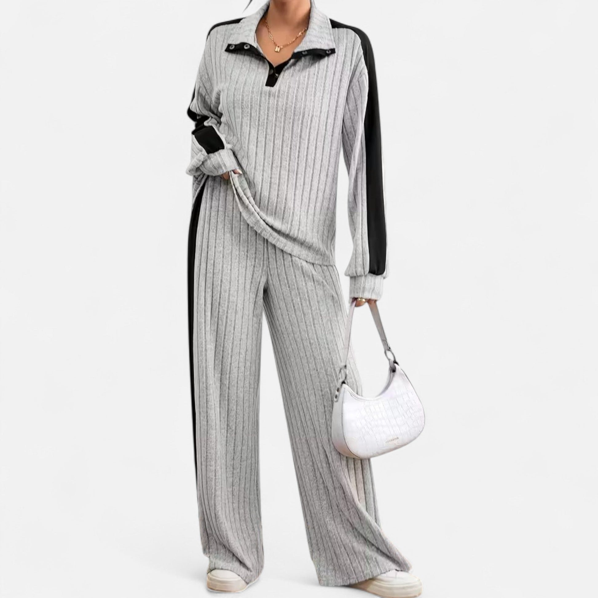 Cozy Women's 2 Piece Knit Set - OutfitLondon