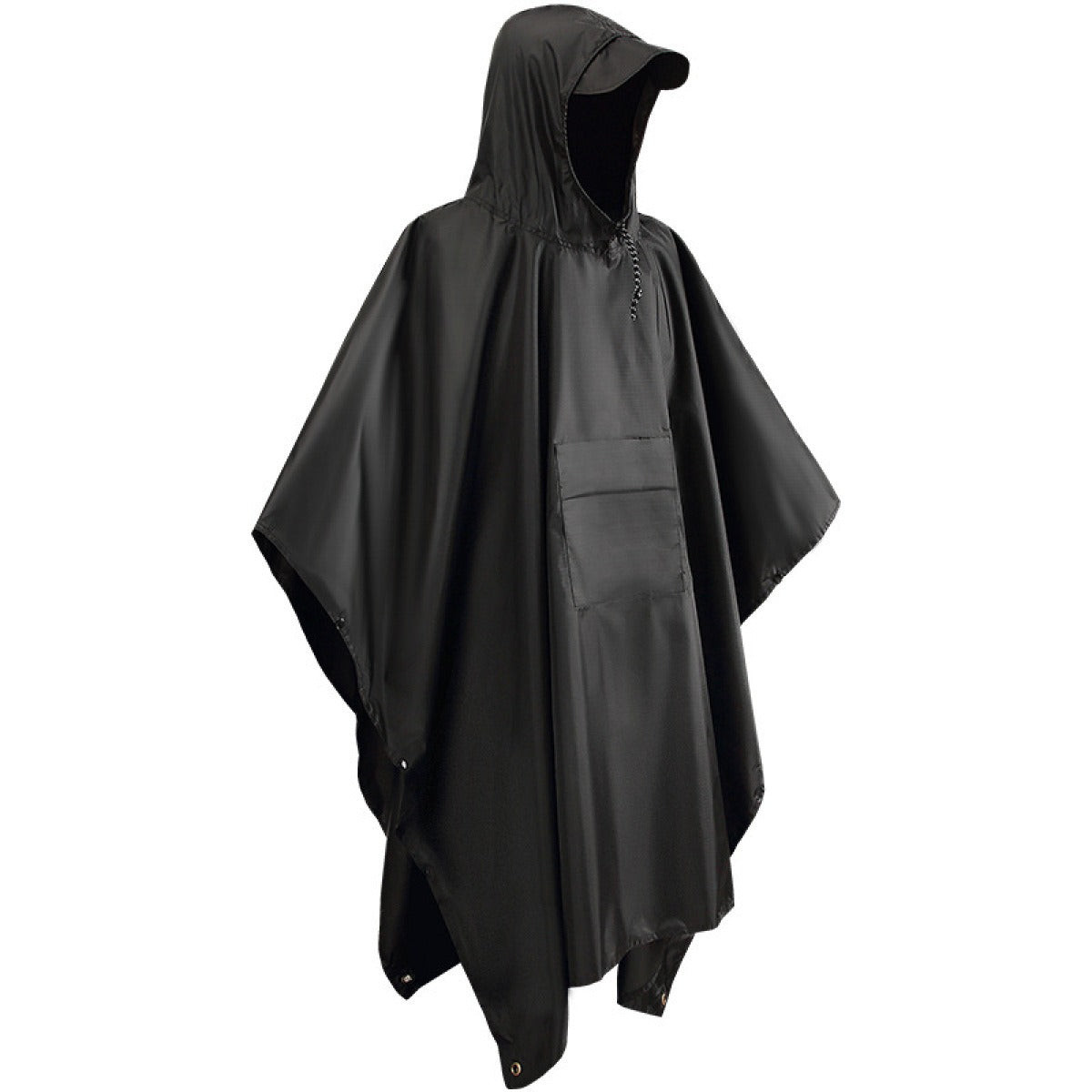 Lightweight Waterproof Reversible Unisex Rain Jacket Poncho