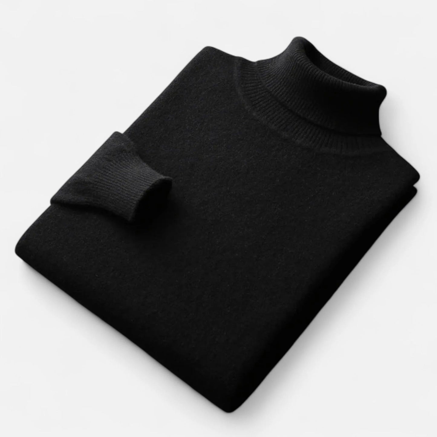 Fitted Crew Neck Men's Sweater