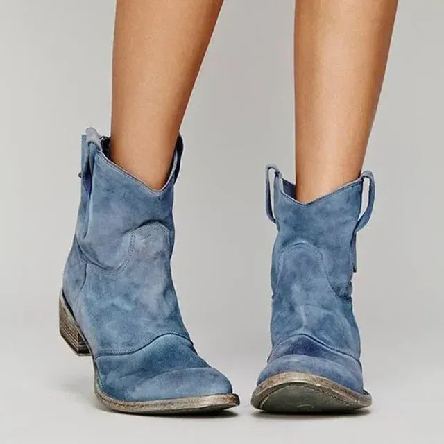 Ankle High Leather Chelsea Boots - OutfitLondon