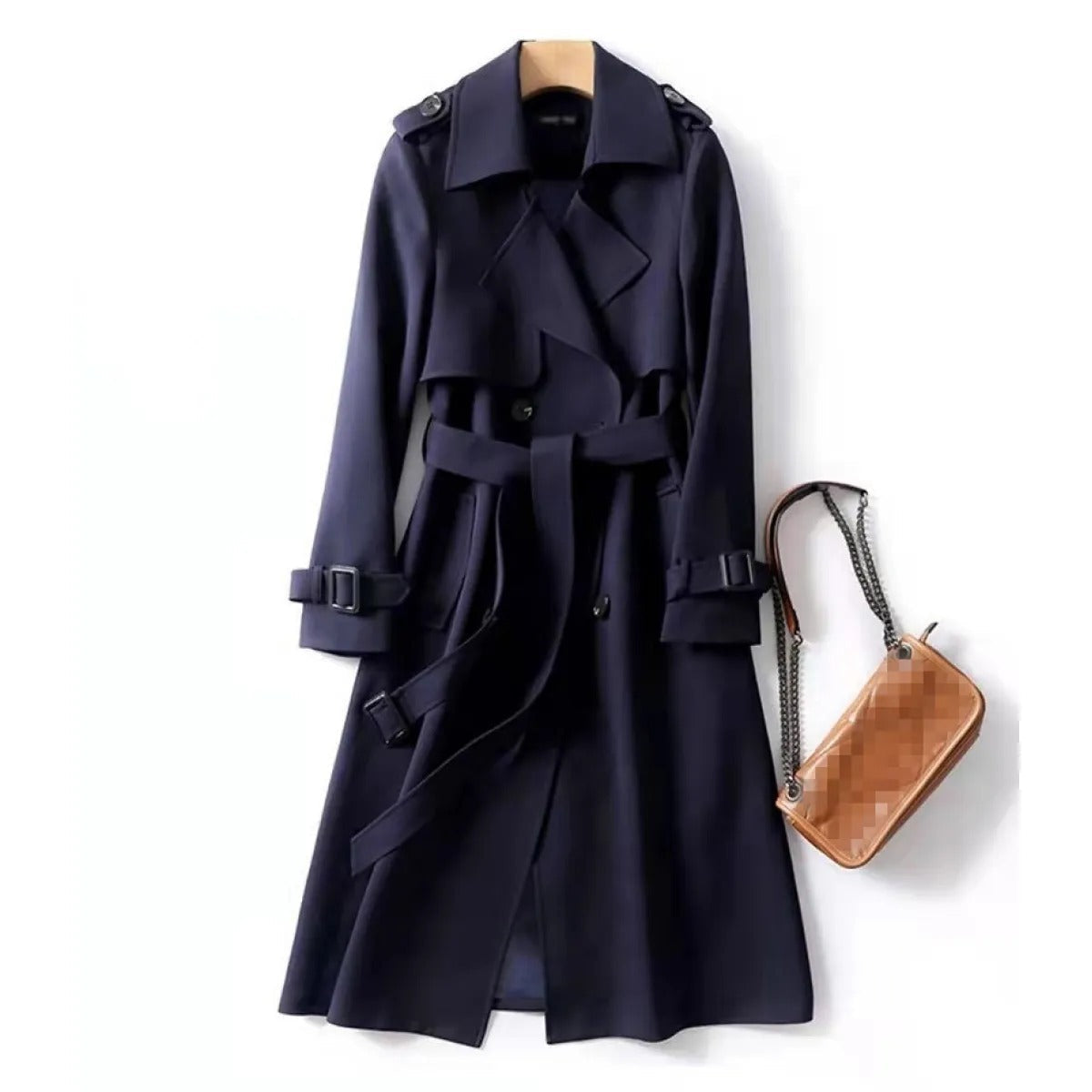 Waterproof Women's Long Raincoat