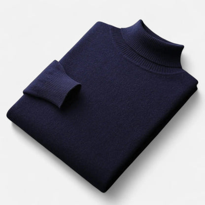 Fitted Crew Neck Men's Sweater - OutfitLondon