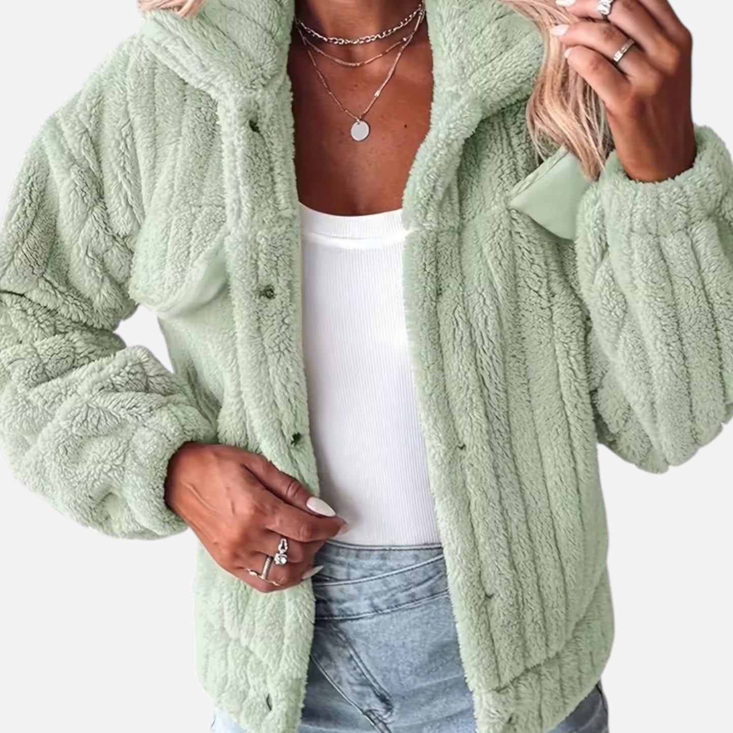 Warm Faux Fur Women's Winter Coat