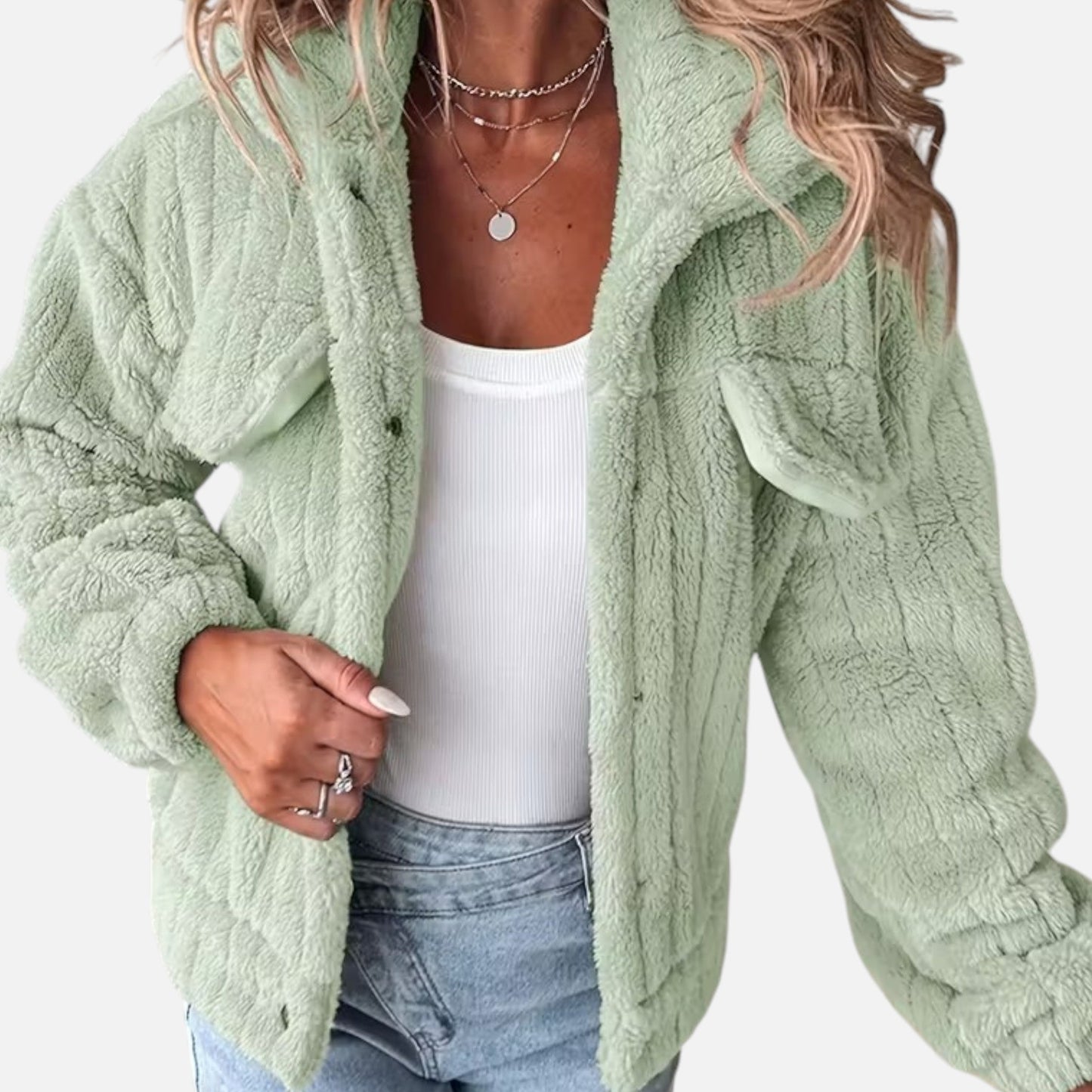 Warm Faux Fur Women's Winter Coat