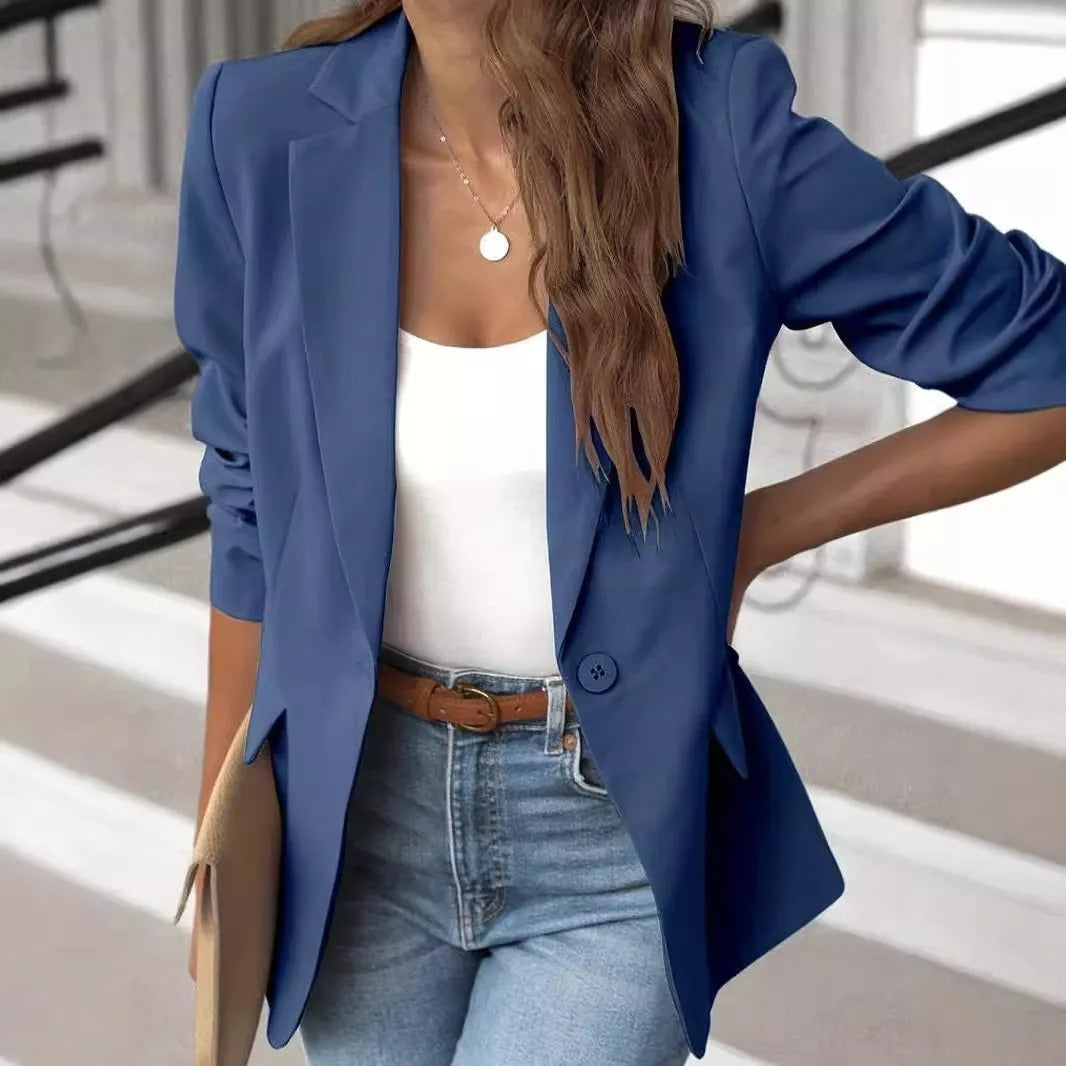 Comfortable Women's Jacket with Side Pockets