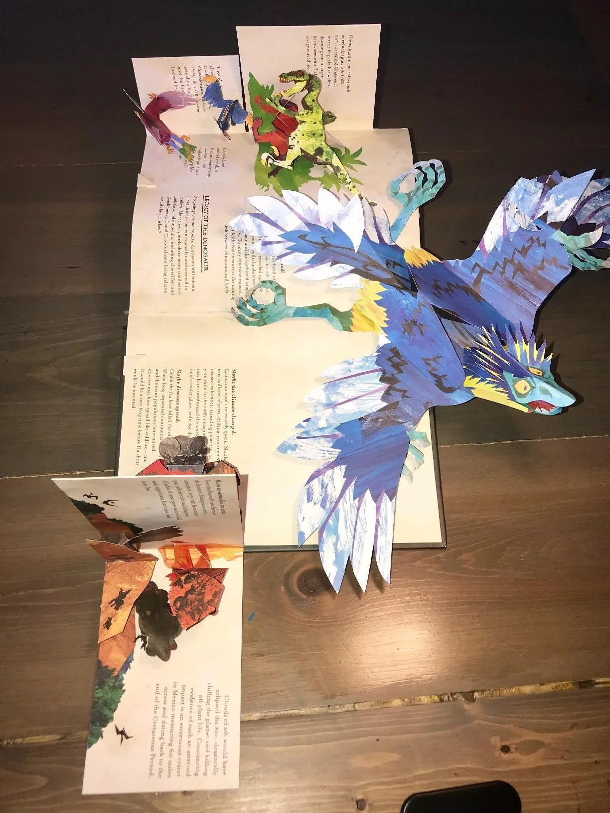 Fun Pop Up Dinosaur Book for Kids Adventure