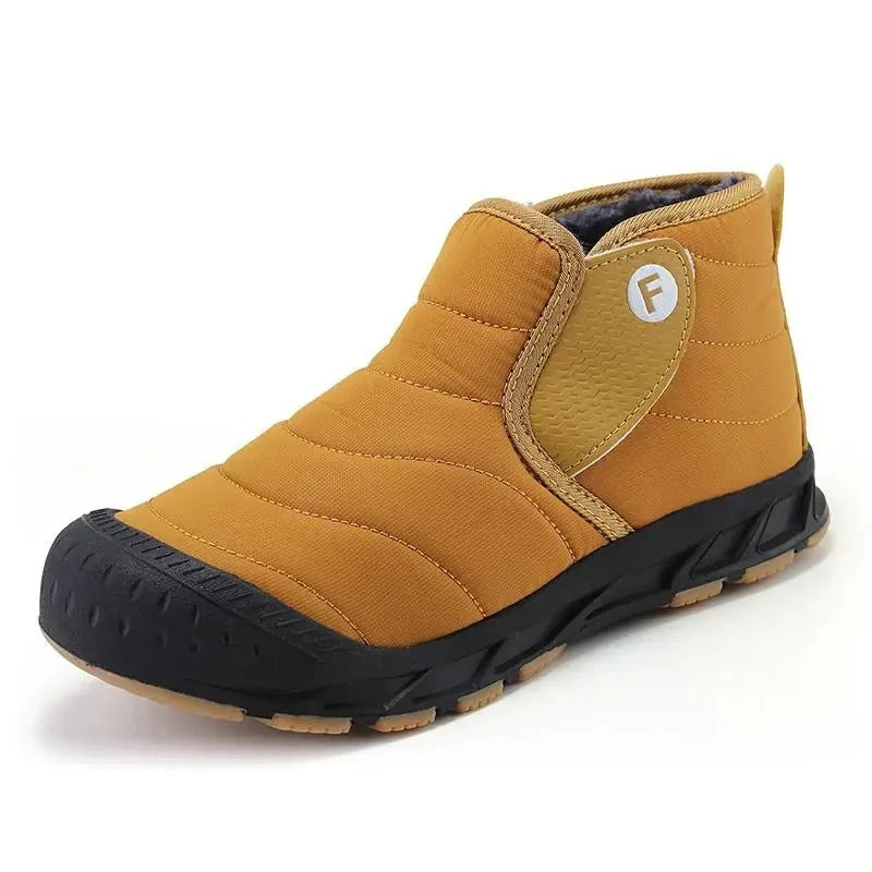 Warm Fuzzy Ankle Snow Boots