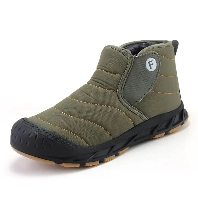 Warm Fuzzy Ankle Snow Boots