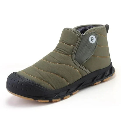 Warm Fuzzy Ankle Snow Boots