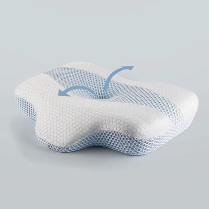 Orthopedic Cooling Pillow for Neck Pain Relief