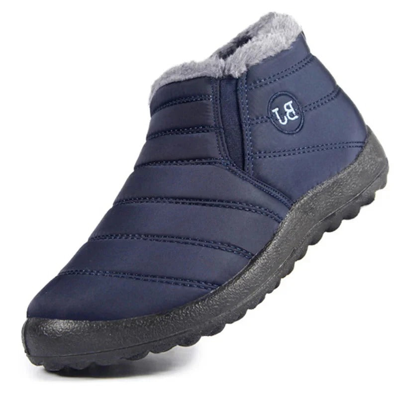 Warm Fuzzy Ankle Booties - OutfitLondon