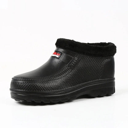 Warm Waterproof Insulated Ankle Boots - OutfitLondon
