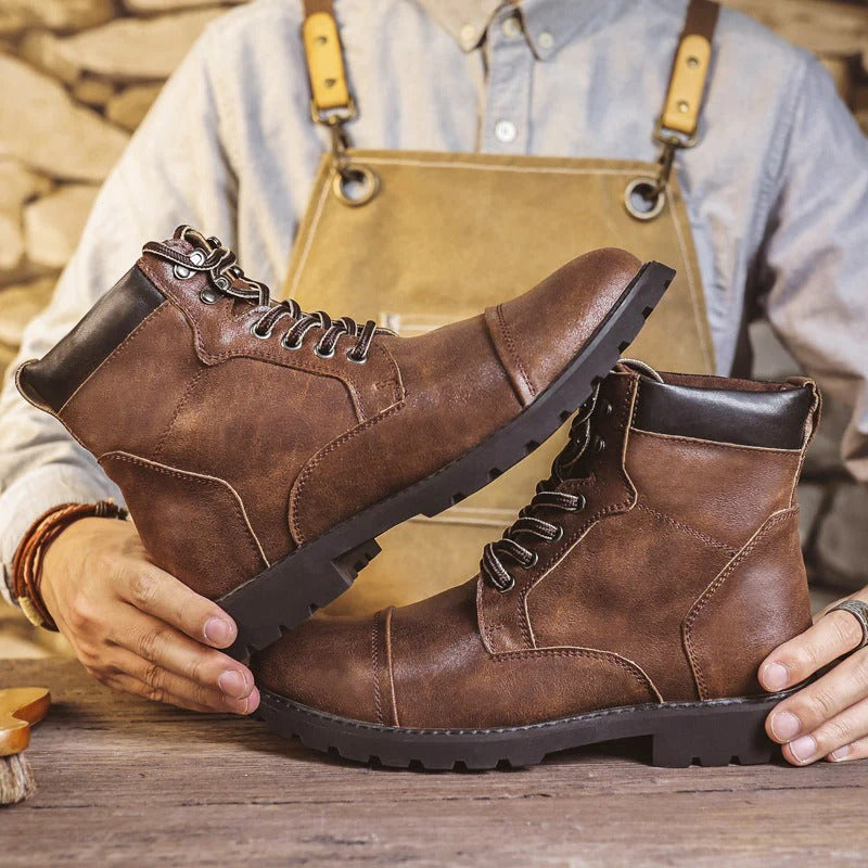 Classic Heavy Duty Mens Work Boots Strong Sole