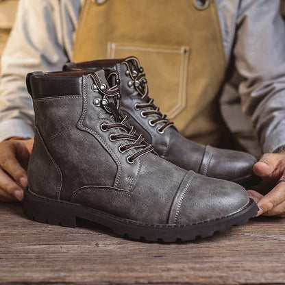 Classic Heavy Duty Mens Work Boots Strong Sole