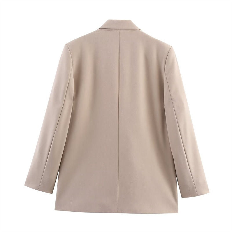 Classic Wool Cape Coat for Women - Oversized Fit