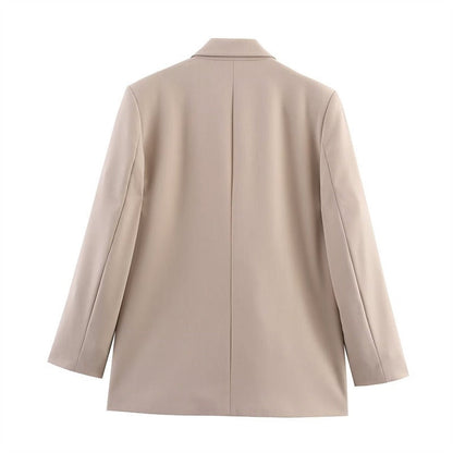 Classic Wool Cape Coat for Women - Oversized Fit