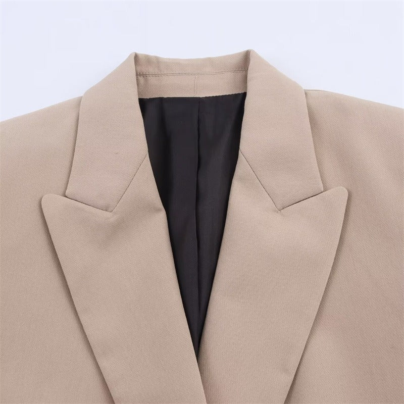 Classic Wool Cape Coat for Women - Oversized Fit