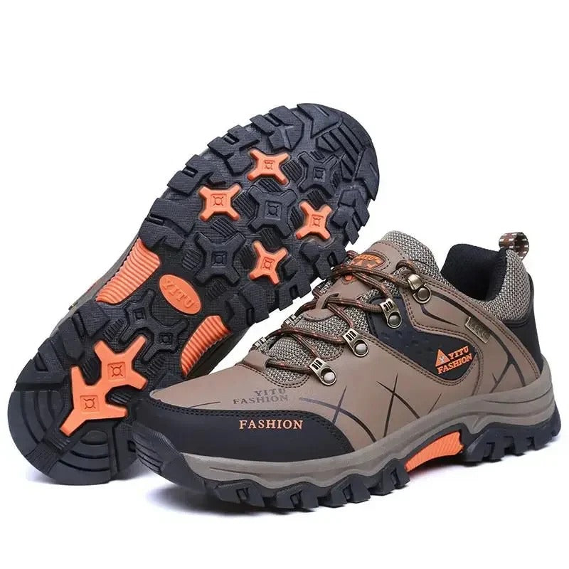 Grip Sole Mens Waterproof Hiking Boots