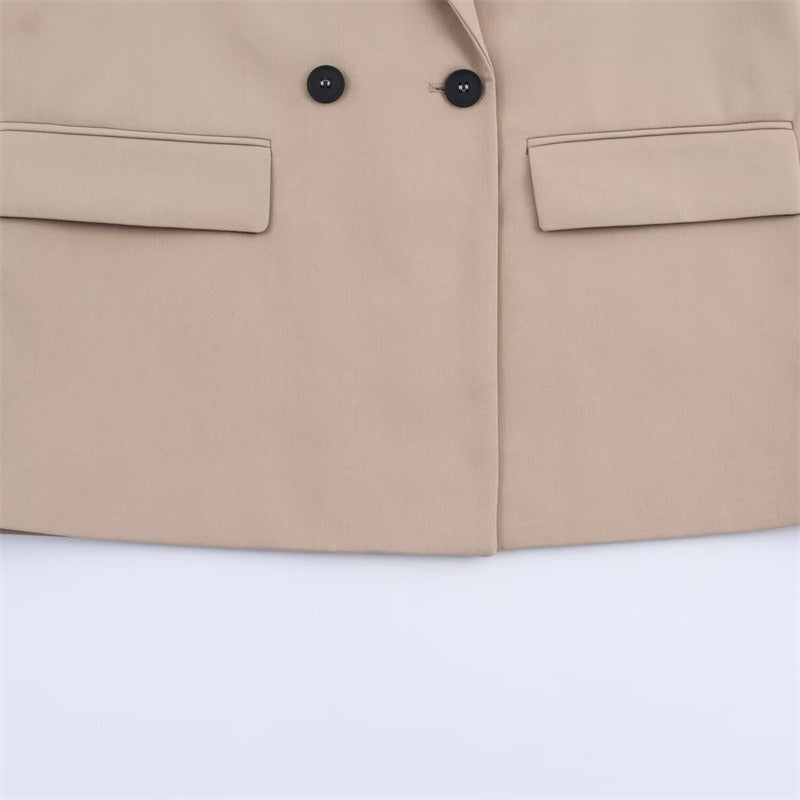 Classic Wool Cape Coat for Women - Oversized Fit
