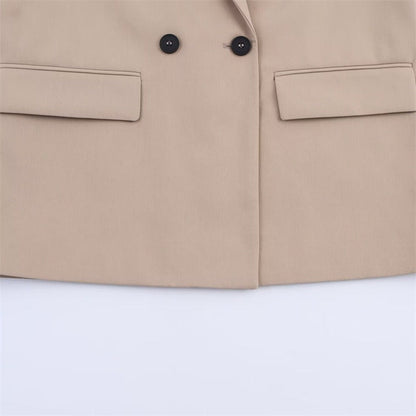 Classic Wool Cape Coat for Women - Oversized Fit