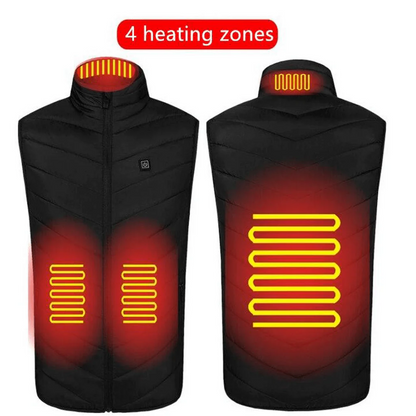 Warm Women's Heated Vest with Multiple Heat Settings