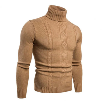 Warm Merino Wool Crew Neck Sweater for Men