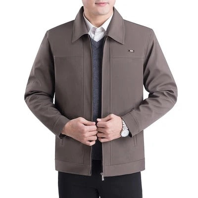 Classic Mens Stylish Leather Jacket