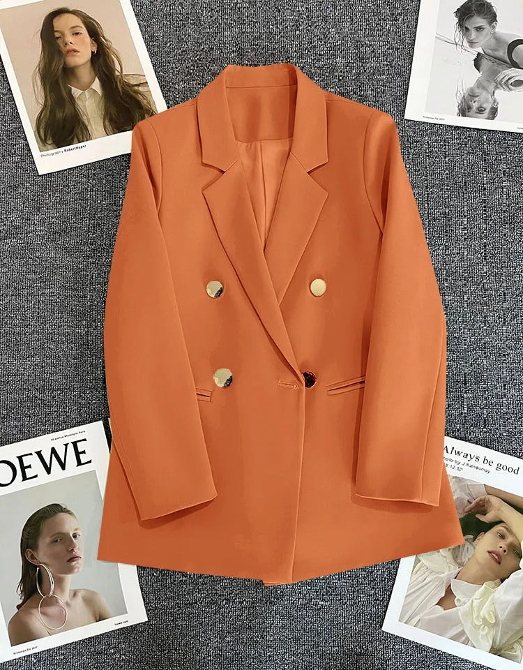 Comfortable Loose Fit Ladies Blazer Jacket