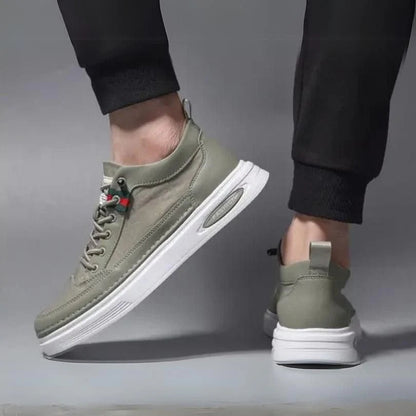 Comfortable Work Leather Sneakers For Men