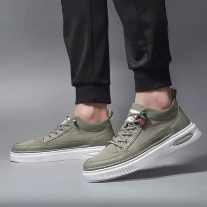 Comfortable Work Leather Sneakers For Men