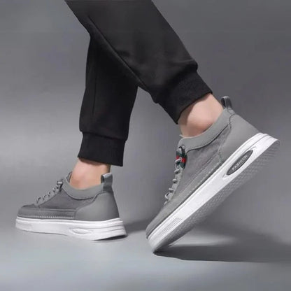 Comfortable Work Leather Sneakers For Men