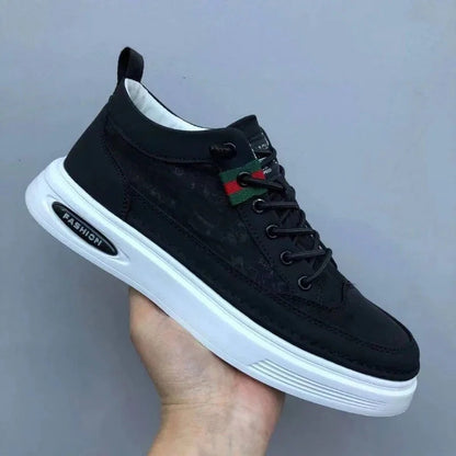 Comfortable Work Leather Sneakers For Men