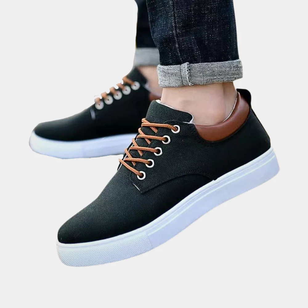 Comfortable Casual Lace Up Work Shoes For Men - OutfitLondon