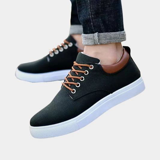 Comfortable Casual Lace Up Work Shoes For Men - OutfitLondon