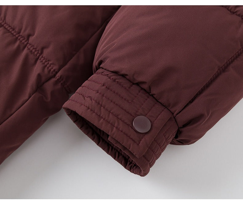 Warm Long Puffer Coat for Women