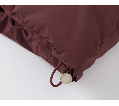 Warm Long Puffer Coat for Women