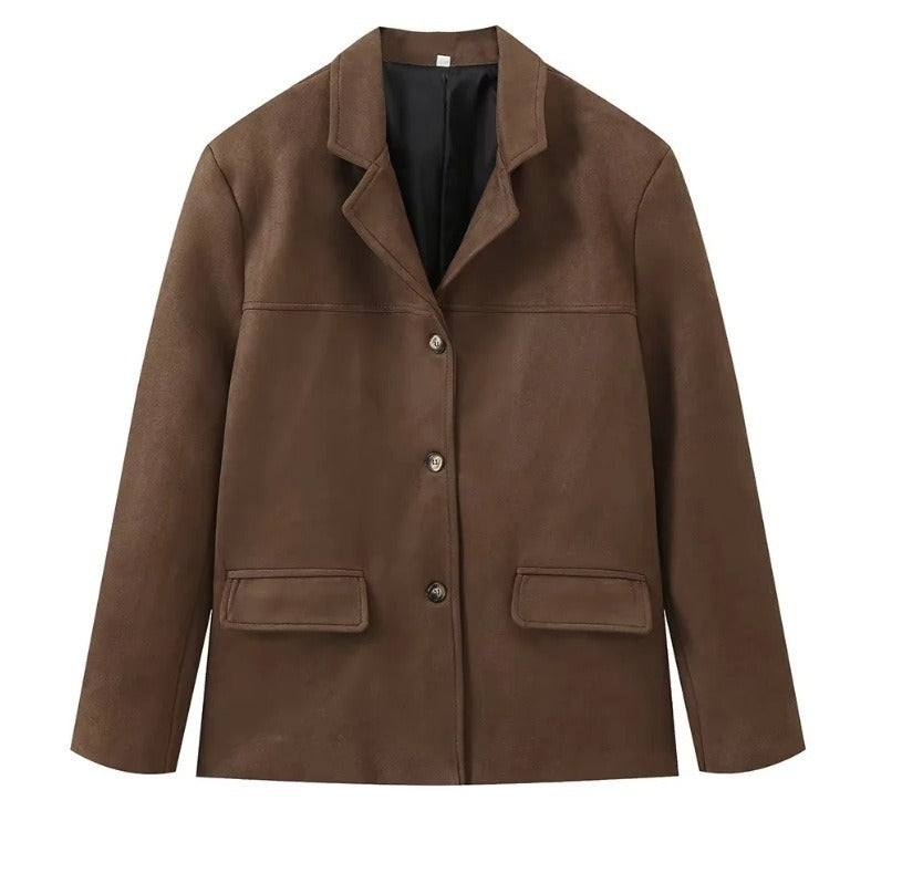 Vintage Classic Suede Jacket