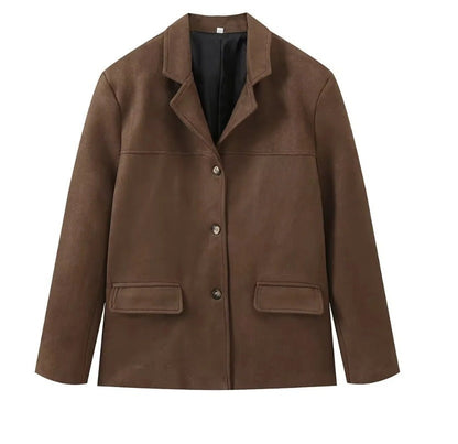 Vintage Classic Suede Jacket
