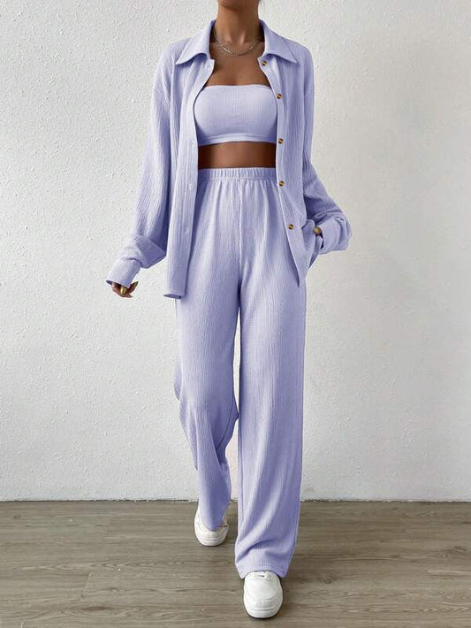 Soft Women's Casual Tracksuit Set for Daily Wear - OutfitLondon