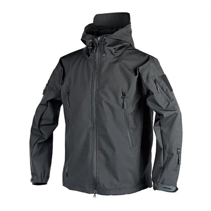 Waterproof Hooded Fleece Jacket For Men - OutfitLondon