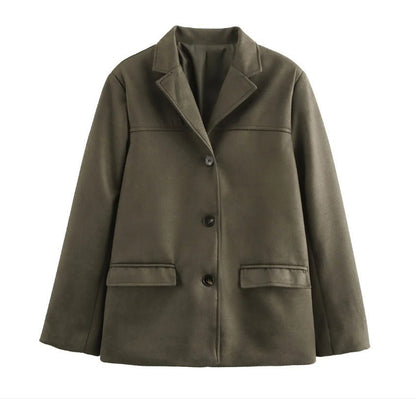 Vintage Classic Suede Jacket