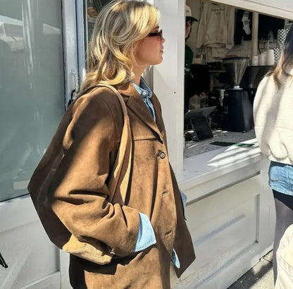 Vintage Classic Suede Jacket