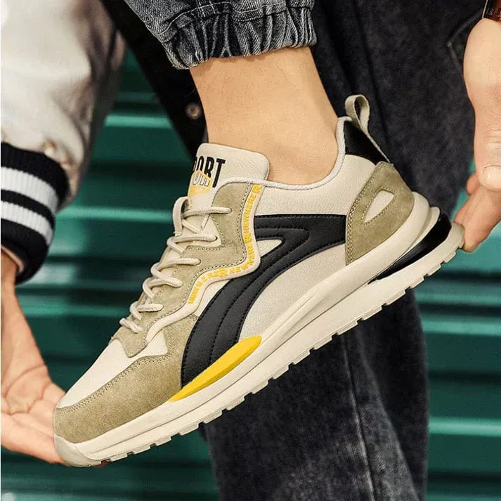 Casual Lace Up High Top Sneakers Men