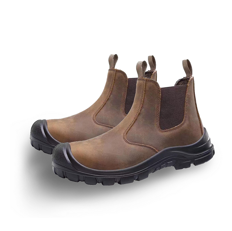 Comfortable Steel Toe Ankle Work Boots