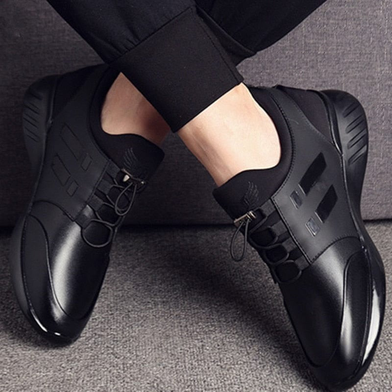 Comfortable Dark Grey Breathable Sneakers
